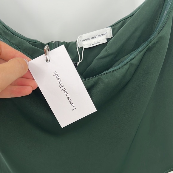 Lovers and Friends Violet Midi in Emerald - Picture 7 of 10